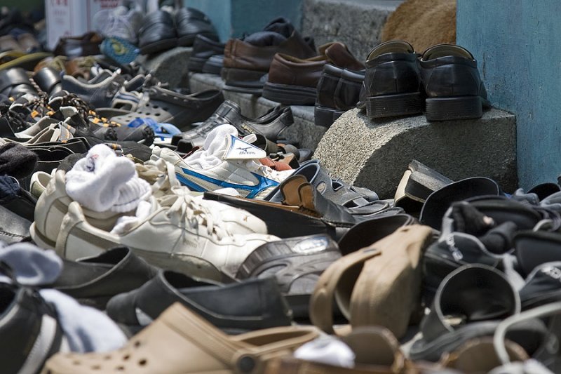 Image result for shoes outside mosque
