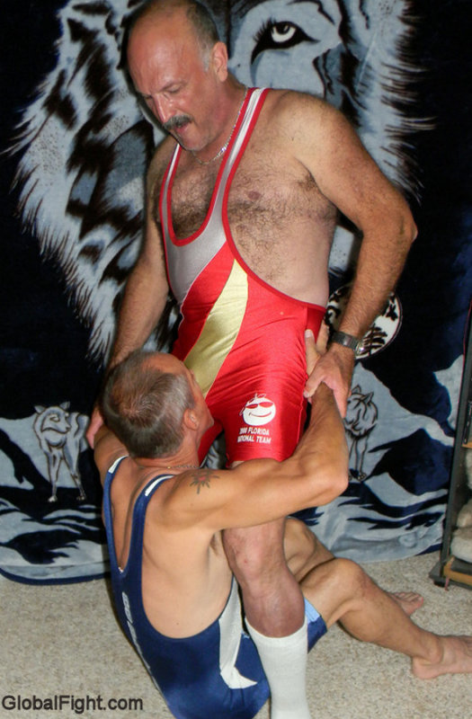 Lycra wrestling domination