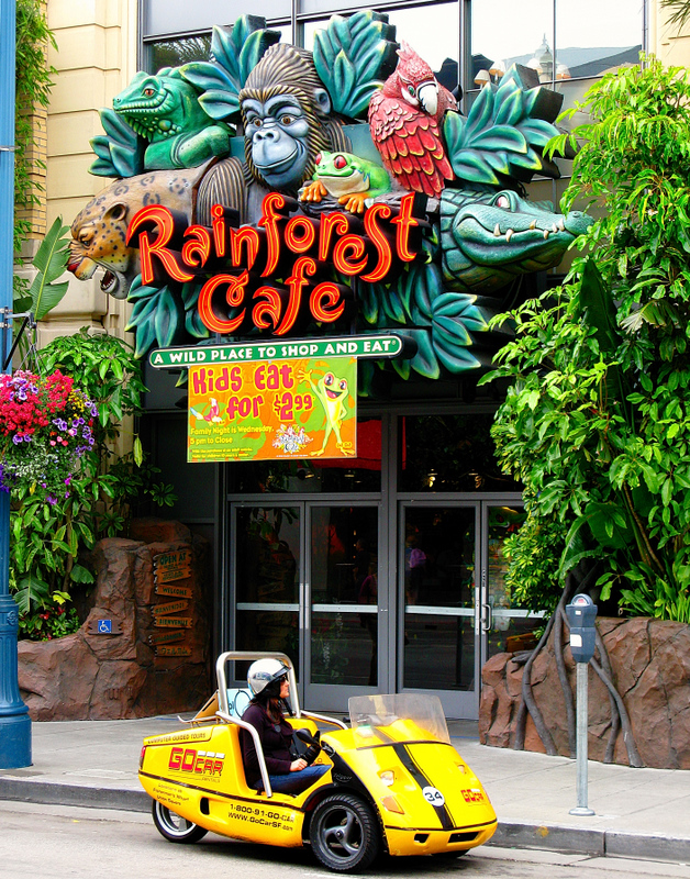 Rainforest Cafe, 145 Jefferson Street, San Francisco, CA , United