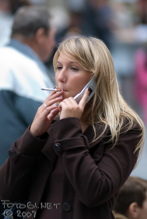 German cigarette party