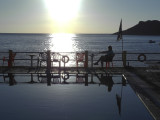 Evening from the pool