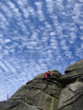 Birchen, Anchor Traverse and a wild sky