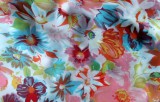 Floral Silk Crepe