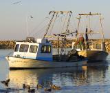 Towing a Katrina-sunken boat