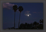 Simple City Post Sunset Scintillating Moonlight