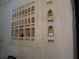 typical Swahili house wall niches
