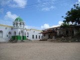 one of the many mosques in Lamu Town