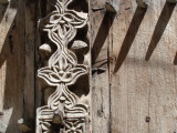 detail, carved door