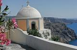 In the village of Phira (or Fira)