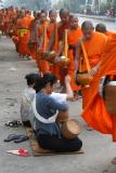 Morning Alms, Sisavangvong Road