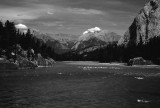 Bow River at Banff, Alberta