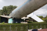 Unusual restaurant at São Tomé airport