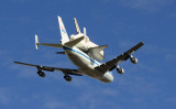 Shuttle Endeavour final flight over Sacramento
