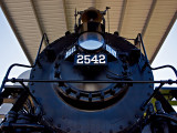 Steam Locomotive on display near McComb, MS