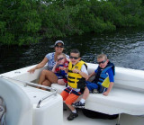 Nana and her boys