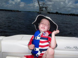 Jace boating