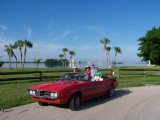 Riding around in the Red Dragon