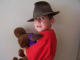 Reilly in his great grandfather hat Carlos