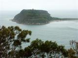 Barrenjoey Peninsula on a dull day