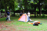 Set up tent