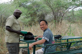Lunch break at Tarangire