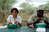 Lunch break at Tarangire