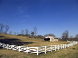 Garage on a big farm