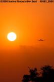 Varig B767-375/ER PP-VPV airline sunset aviation stock photo #0583P