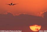American Airlines B737-823 N971AN airline sunset aviation stock photo #0613