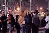 The concession stand line at Hialeah Speedway stock photo #2841