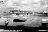 1961 - View from TWA B707-131 N739TW of Miami Airport with Constellation parked on right