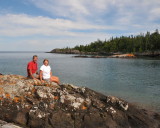 Chippawa Harbor on Isle Royale National Park