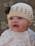 Grace, the happy camper