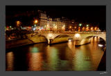 Le Pont St Michel, floodlit - 2892