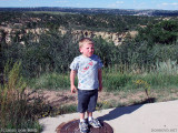 August 2010 - Kyler at the top peak in Palmer Park