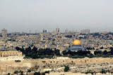 View of Rooftops with Dome of the Rock, Jerusalem