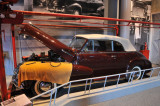 1948 Chevrolet Fleetmaster Convertible in repair shop. On loan from Harold Zito.