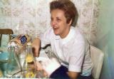 AUNT RUTH IN MY MOM'S KITCHEN