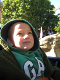 Hudson on a ride