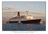 RMS Queen Elizabeth 2 departs Fremantle, Western Australia 5th March 2008