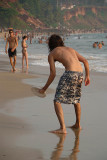 Playing Frisbee Varkala