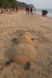 Christmas Sand Man Varkala