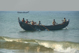 Fishermen off Black Beach Varkala 02