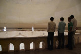 Group of Men on the Whispering Gallery Gol Gumbaz