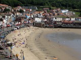 Hundreds of people on Scarborough beach