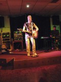 Morgan at the AEU club in Openshaw