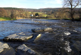 Llangar Church from the River Dee