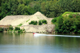 Speed boating in Starved Rock, Starved Rock State Park, IL
