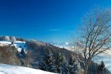 Mount Saleve in winter