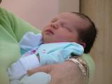 1438 23rd April 06 My brother Andrew's first baby Evelyn Katie.JPG